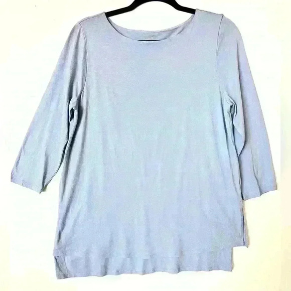 J Jill Pure Jill Boat-Neck Layered Tunic - Picture 1 of 5